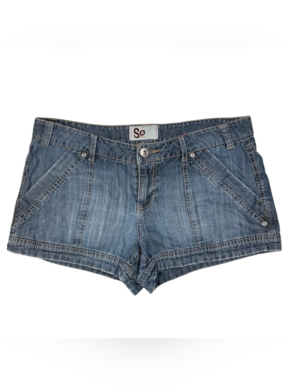 So Denim Mini Shorts